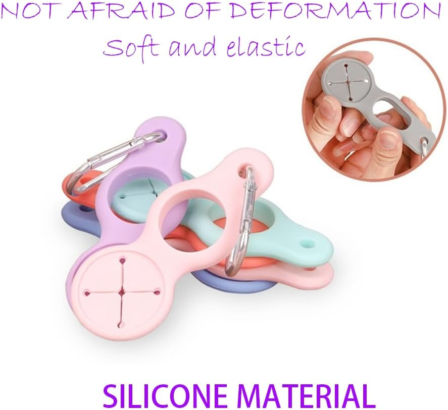 Outdoor Water Bottle Clip, Sports Water Bottle Clip, Backpack Water Bottle Clip, Bottle Clip Strap, Pack of 6 image number 6