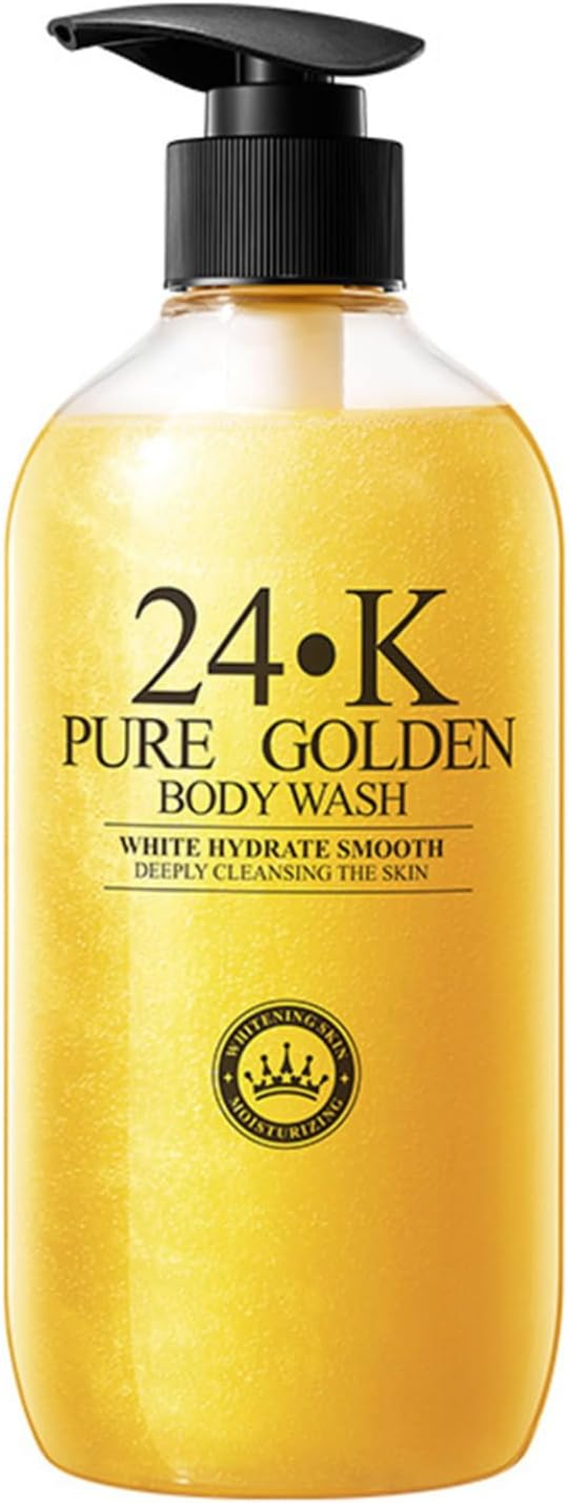 Hedmy 500Ml Body Wash for Women Men Hydrating Moisturizing Shower Gel Gentle Cleansing Long Lasting Fragrance Nourishes Skin Yellow One Size