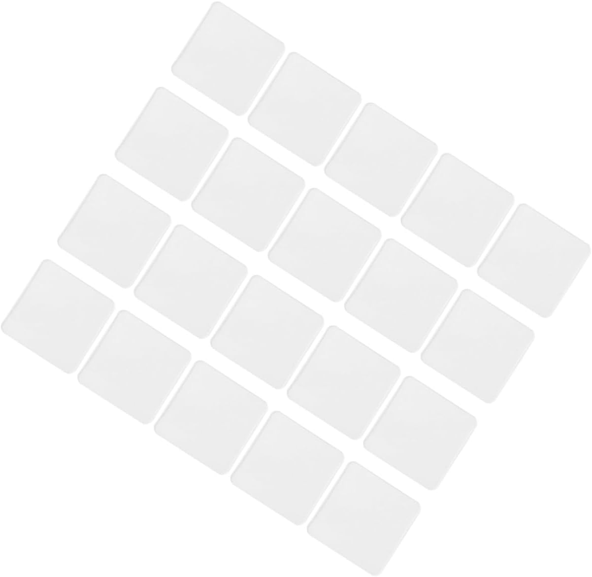 20Pcs Double Sided Adhesive Tape Strong Nano Tape White for Car Home Office Bathroom image number 3