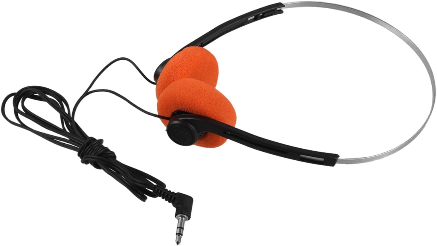 Happyyami Portable Lightweight Ear Headphones for Adjustable Headband Comfortable Fit Retro Design School Travel Classroom Use image number 4