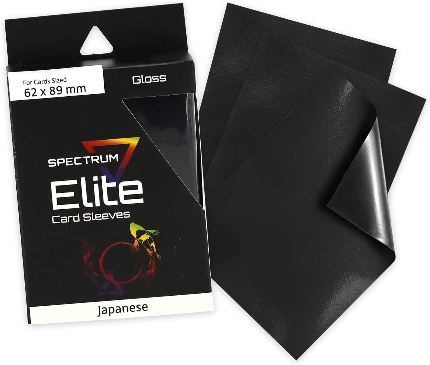 BCW Elite2 Small Deck Guard, Black, 60 Sleeves