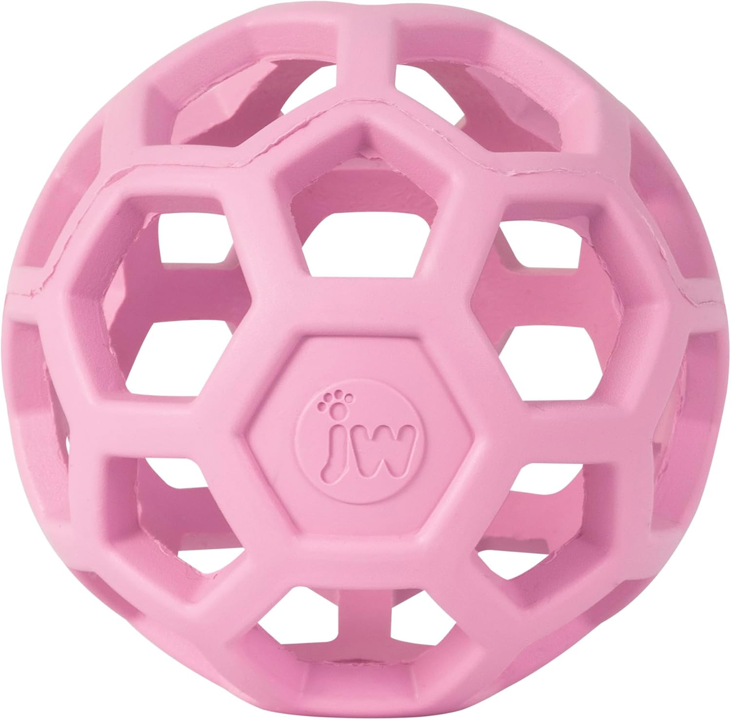 JW Pet Hol-Ee Roller&trade;, Dog Toy Puzzle Ball, Natural Rubber, Large (5.5&rdquo; Inch Diameter), Blue