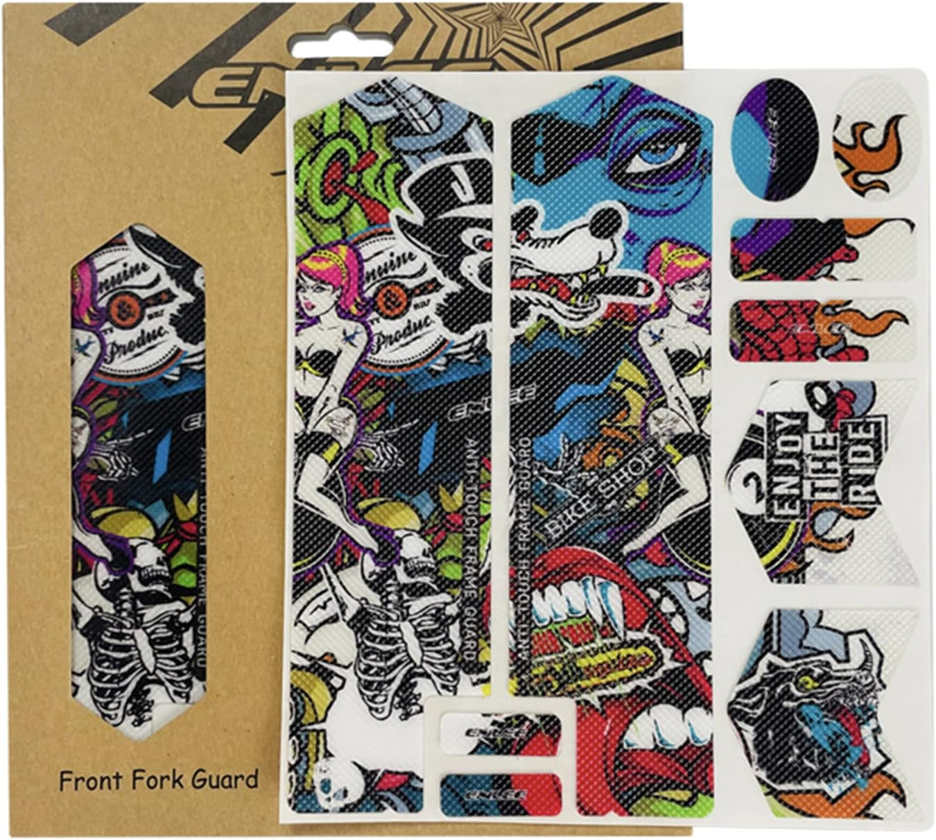 ENLEE Mountain Bike Frame Protector- Do Great at Protecting Your Bicycle Frame image number 4