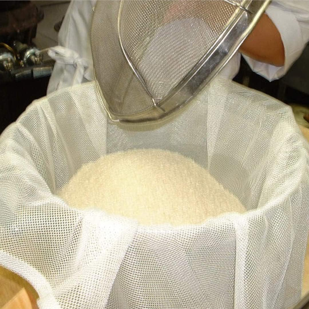 Tikusan Rice Net Sushi Rice Cooking Net Polyester Napkin Reusable for Commercial Restaurant Rice Cooker Use Made in Japan (L Size (40"X40")) image number 4