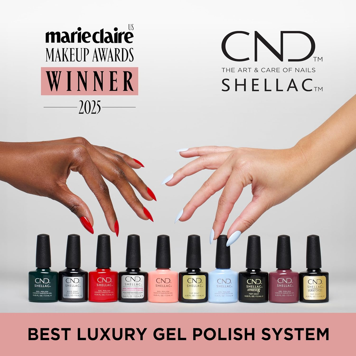 CND Shellac UV Gel Nail Polish, Lobster Roll, Lobster Roll, 7.3 Ml image number 6