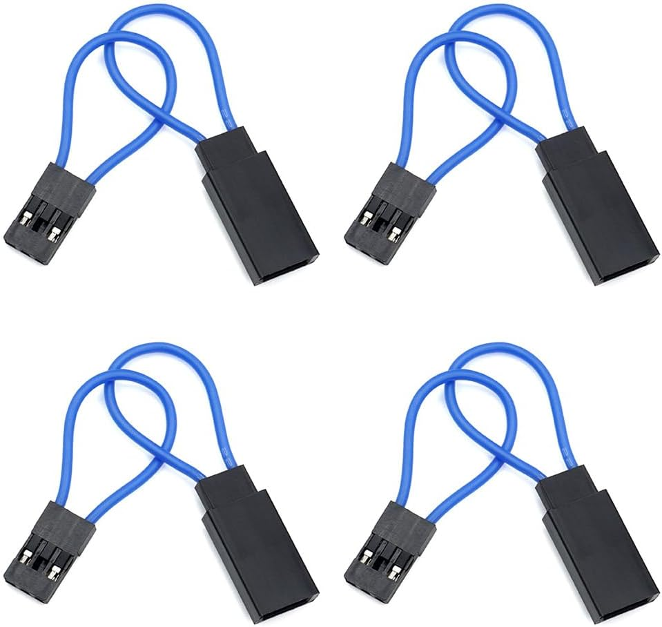 4PCS RC Receiver Universal Bind Plug Cable for Flysky FS-GR3E FS-IA6B Spektrum AR630 AR8020T AR8360T Receivers