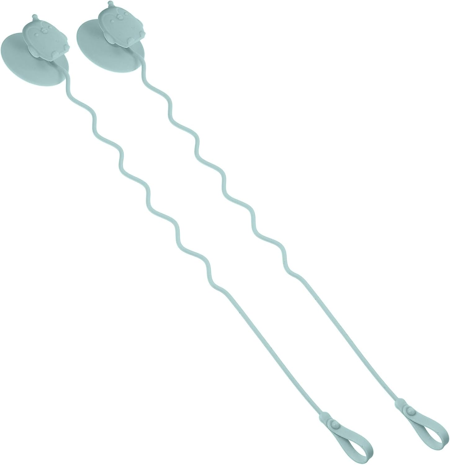 Toyvian Reusable Baby Utensils Holder Fork Spoon Holder Strap Suction Cup for Highchair image number 6