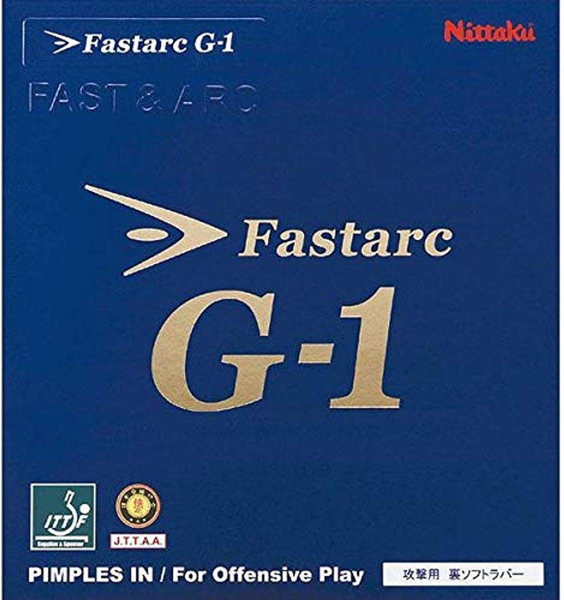 Nittaku Fastarc G-1 Table Tennis Rubber image number 2