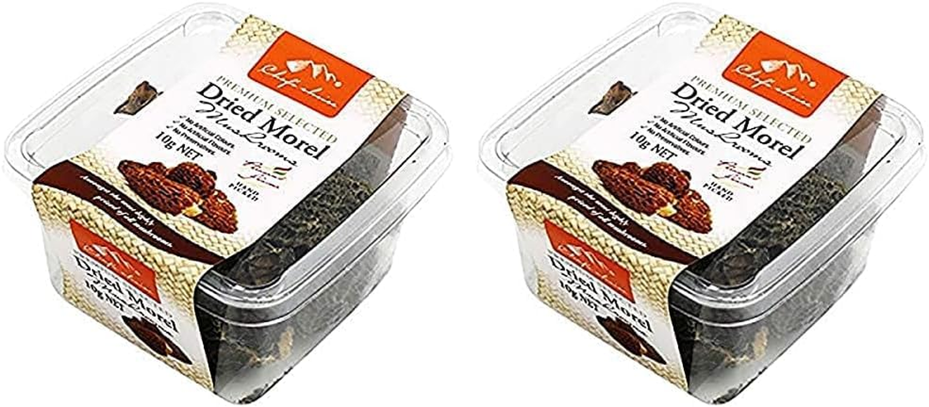 Chef'S Choice Premium Selected Dried Morel Mushrooms, 10 G