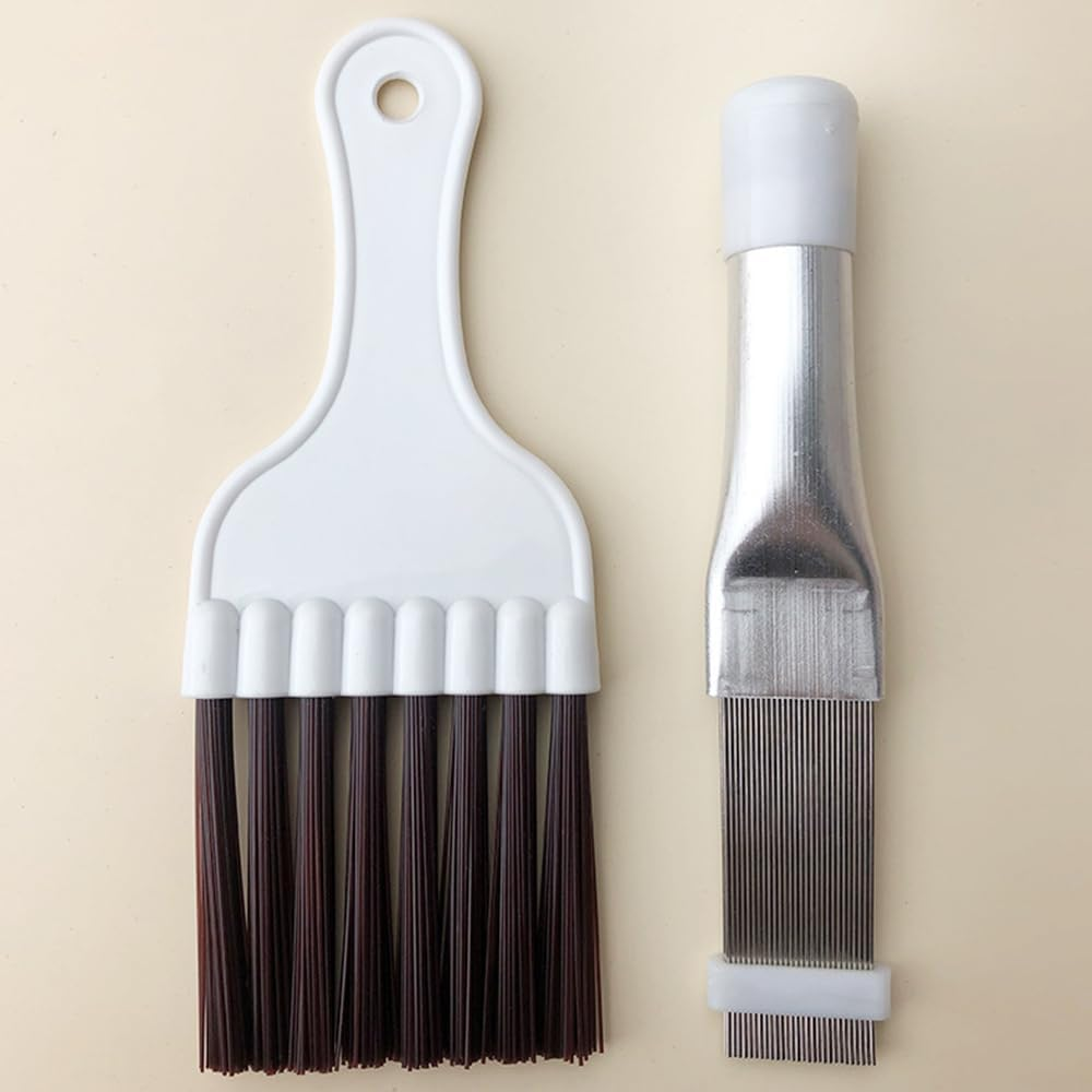 Sagasave 3 Pack Air Conditioning Condenser Lamellar Comb, Condenser Cleaning Comb, Air Conditioning Slat Comb, Slat Cleaning Brush Air Conditioning Brush Air Conditioning Brush image number 5