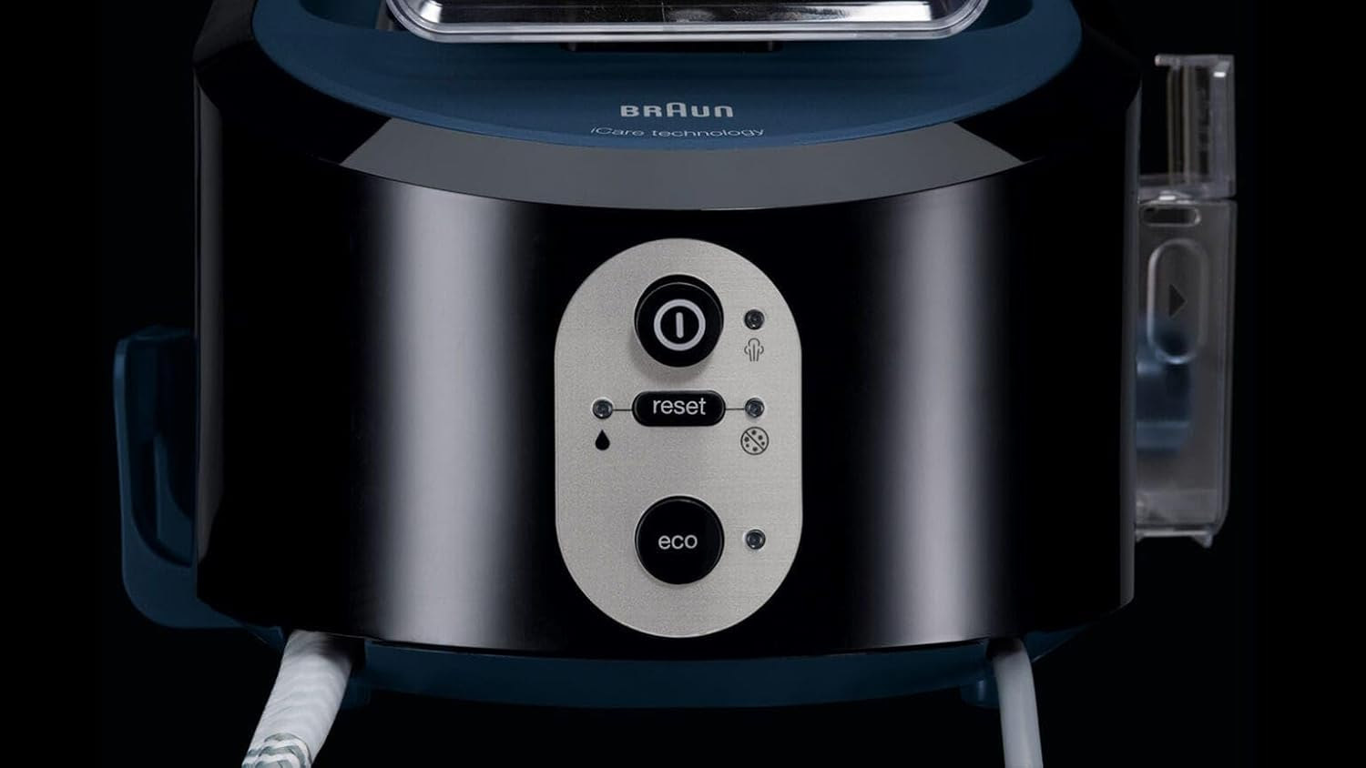 Braun Household Carestyle 5 Steam Generator Iron IS5145BK, with Freeglide 3D Technology, Removable 2L Water Tank, Black image number 1