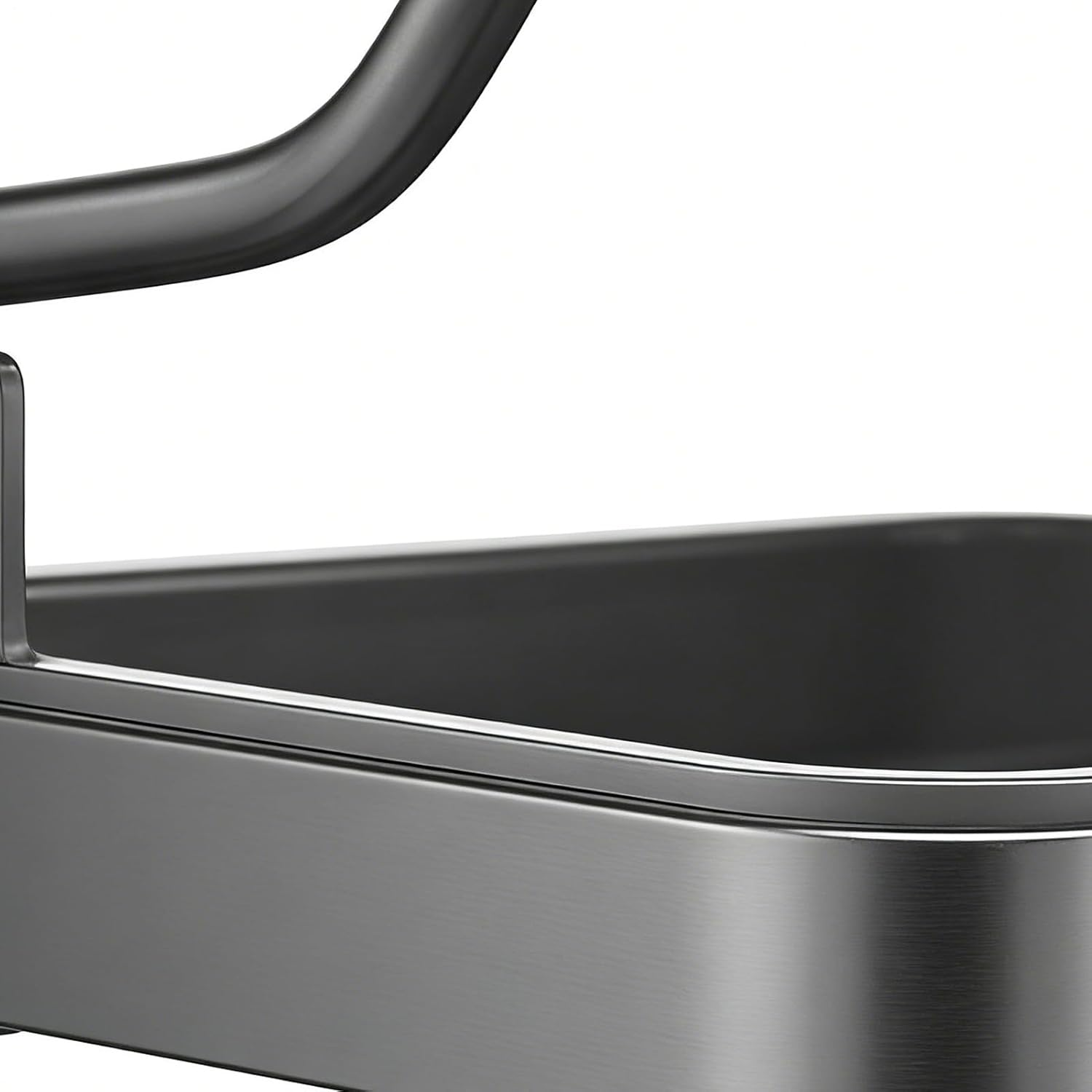 Pot Lid for Indoor Storage in the Cupboard, Cooking Utensils Storage Holder, Pot Lid Holder with Spoon Rest, for Cupboard, Kitchen Cabinet, Counter, Apartment, Student Dorm and Restoration - Single Layer image number 5