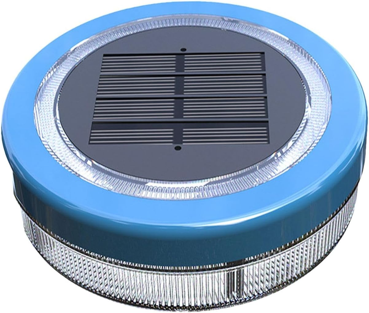 Floating Solar Pool Lights - IP68 Waterproof Underwater Pool Lights without Batteries Solar Powered | Underwater Pool Lights Solar Powered with Auto and Auto off for Garden Gathering image number 5