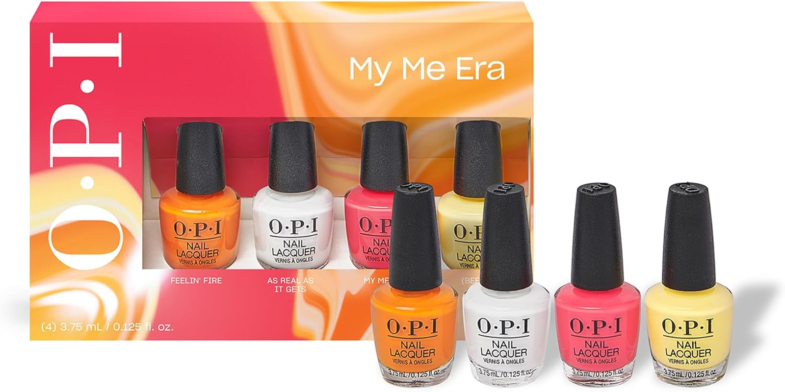 OPI Nail Lacquer, up to 7 Days of Wear, Chip Resistant & Fast Drying, Summer '24, My Me Era Collection, Mini Pack image number 4