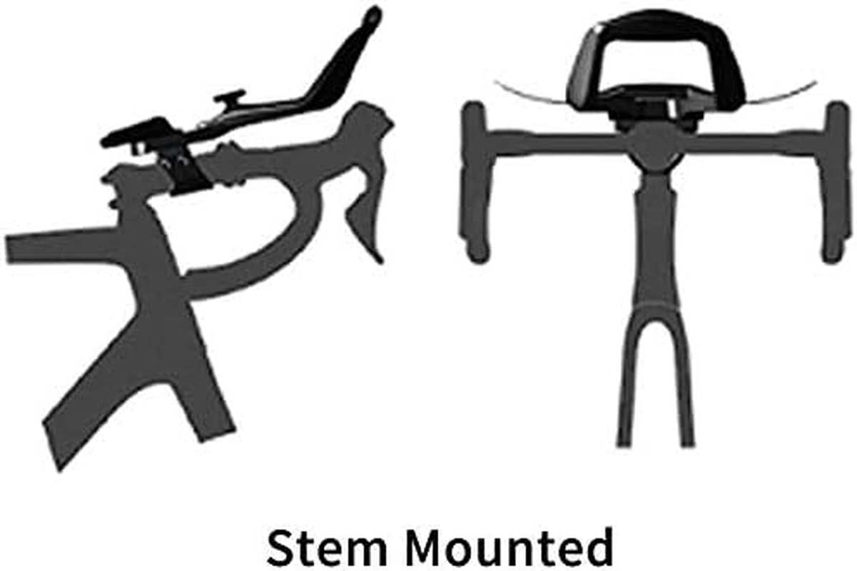 Controltech Sirocco Mini Clip-On Carbon Bike Aerobar Road/Time Trial/Triathlon, Stem Mounted, ST1930 image number 3