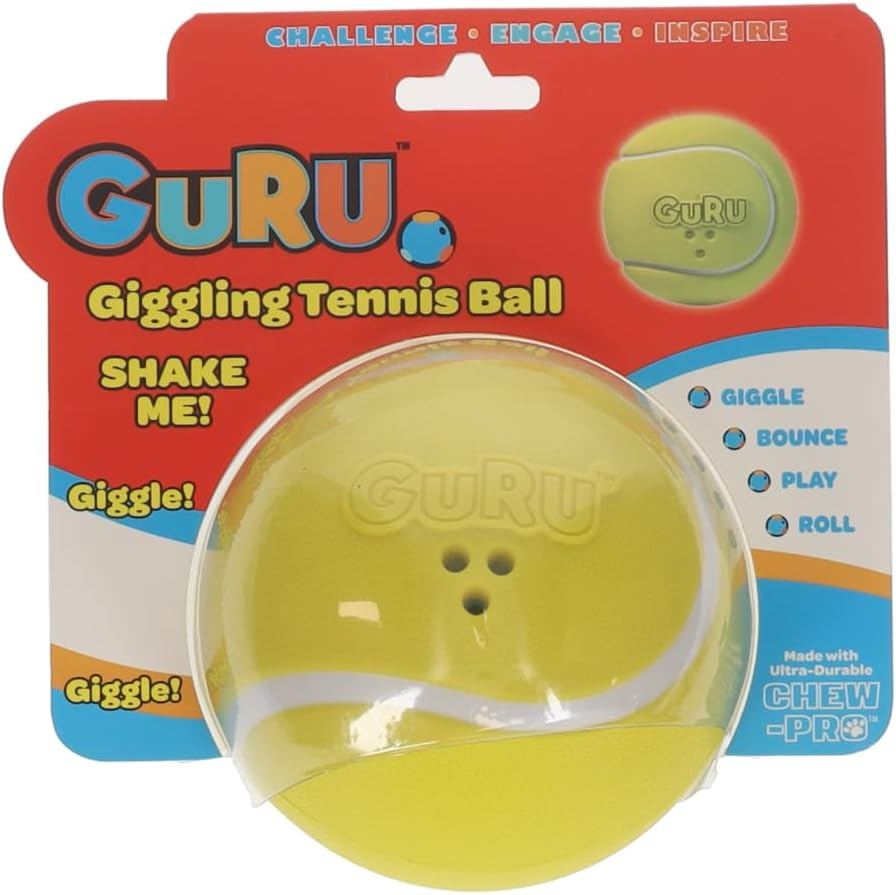 GURU Giggling Tennis Ball Large 11X11X11Cm image number 1
