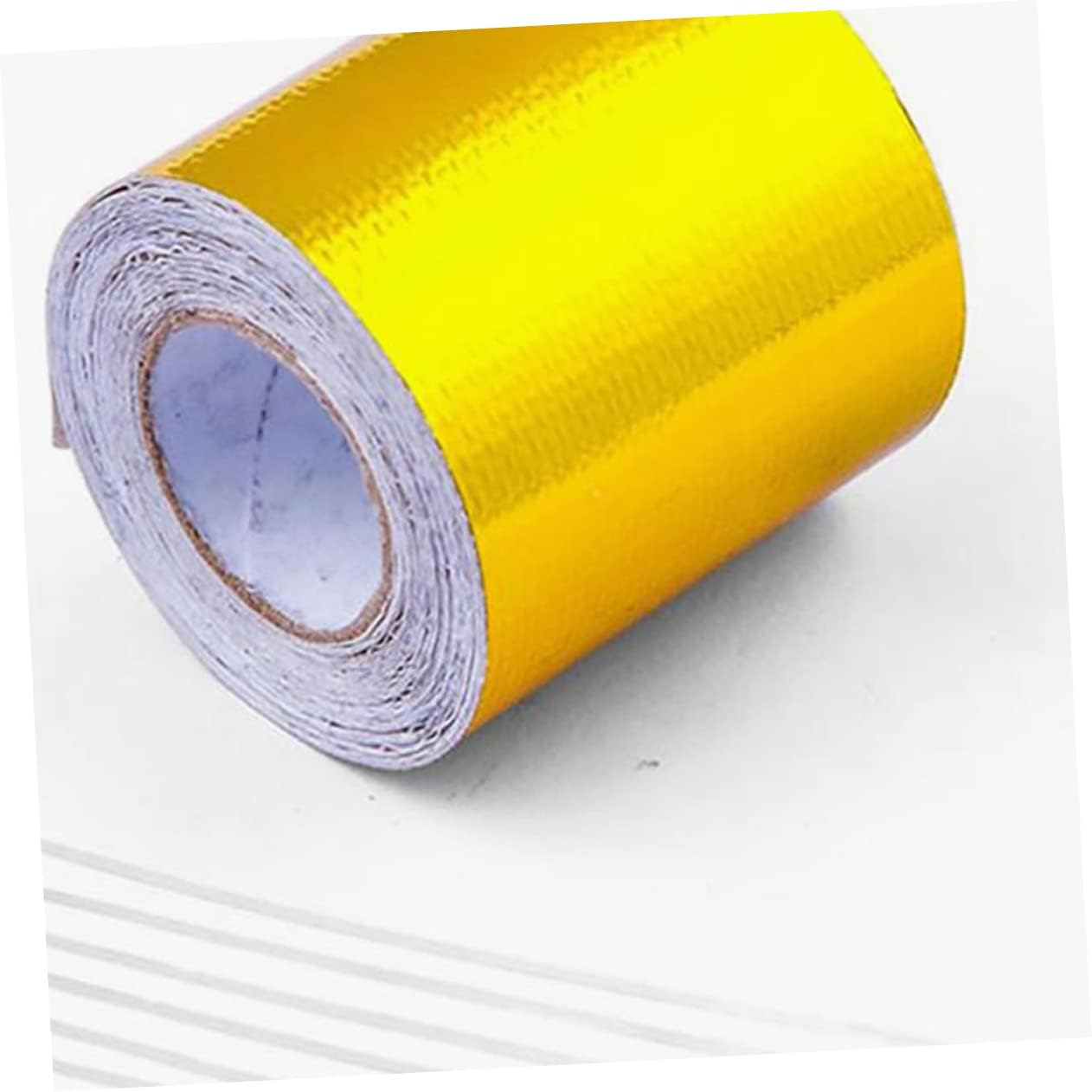 2Pcs Foil Tape for High Temperature Sealing Fireproof Duct Tape for Insulation Patching and Repair for and Automotive Applications image number 2