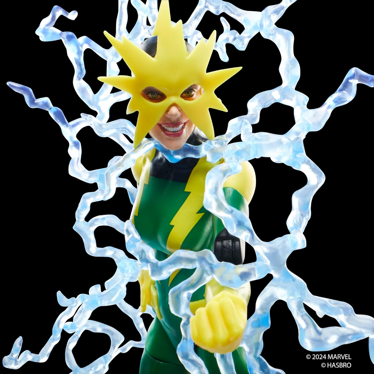 Marvel Legends Series Electro (Francine Frye), Retro Comics Collectible 6-Inch Scale Action Figure image number 1