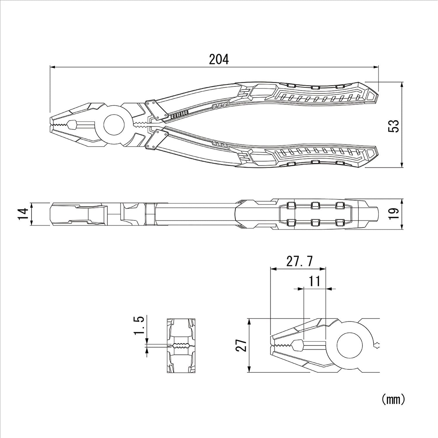 VAMPLIERS. World'S Best Lineman'S Pliers. 8" Pro Screw Extraction Pliers. Extract Stripped Stuck Security, Corroded or Rusted Screws/Nuts/Bolts