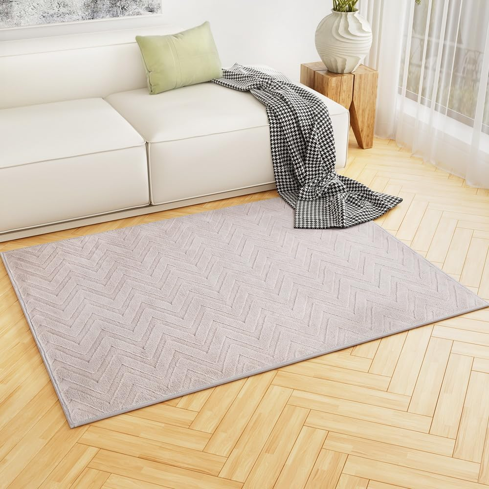 Artiss Floor Rugs, 120 X 160Cm Floors Runner Area Rug for Living Room Large Carpet Mat Home Bedroom Kitchen Decor Outdoor Indoor Accessories, Washable Rectangle Microfiber Easy Care