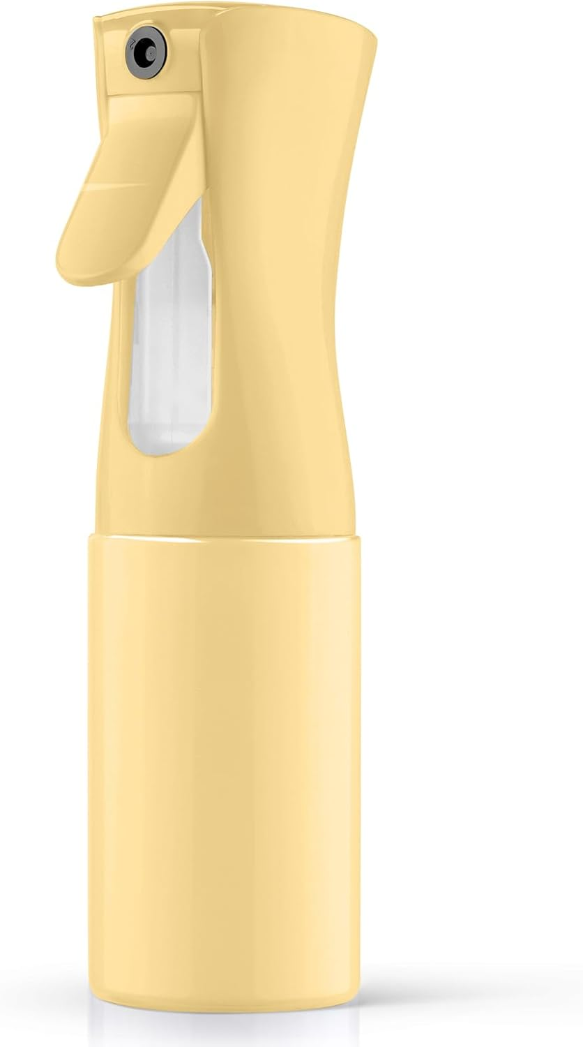 URAQT Hair Spray Bottle, Continuous Water Mister Empty Spray Bottle, Salon Hairdressing Spray Bottle, Multifunctional Fine Mist Water Spray Bottle for Plants, Pets, Home Clean, 200ML