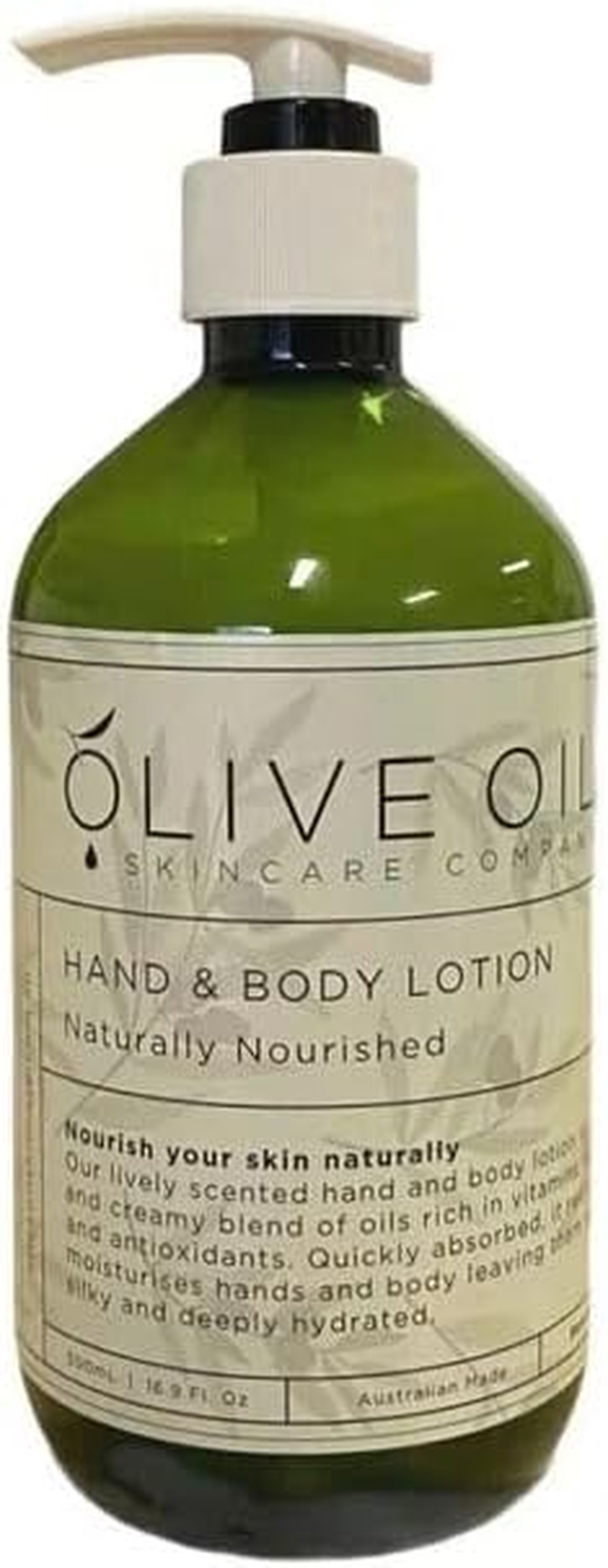 Olive Oil Hand & Body Lotion - Naturally Nourished 500Ml image number 4