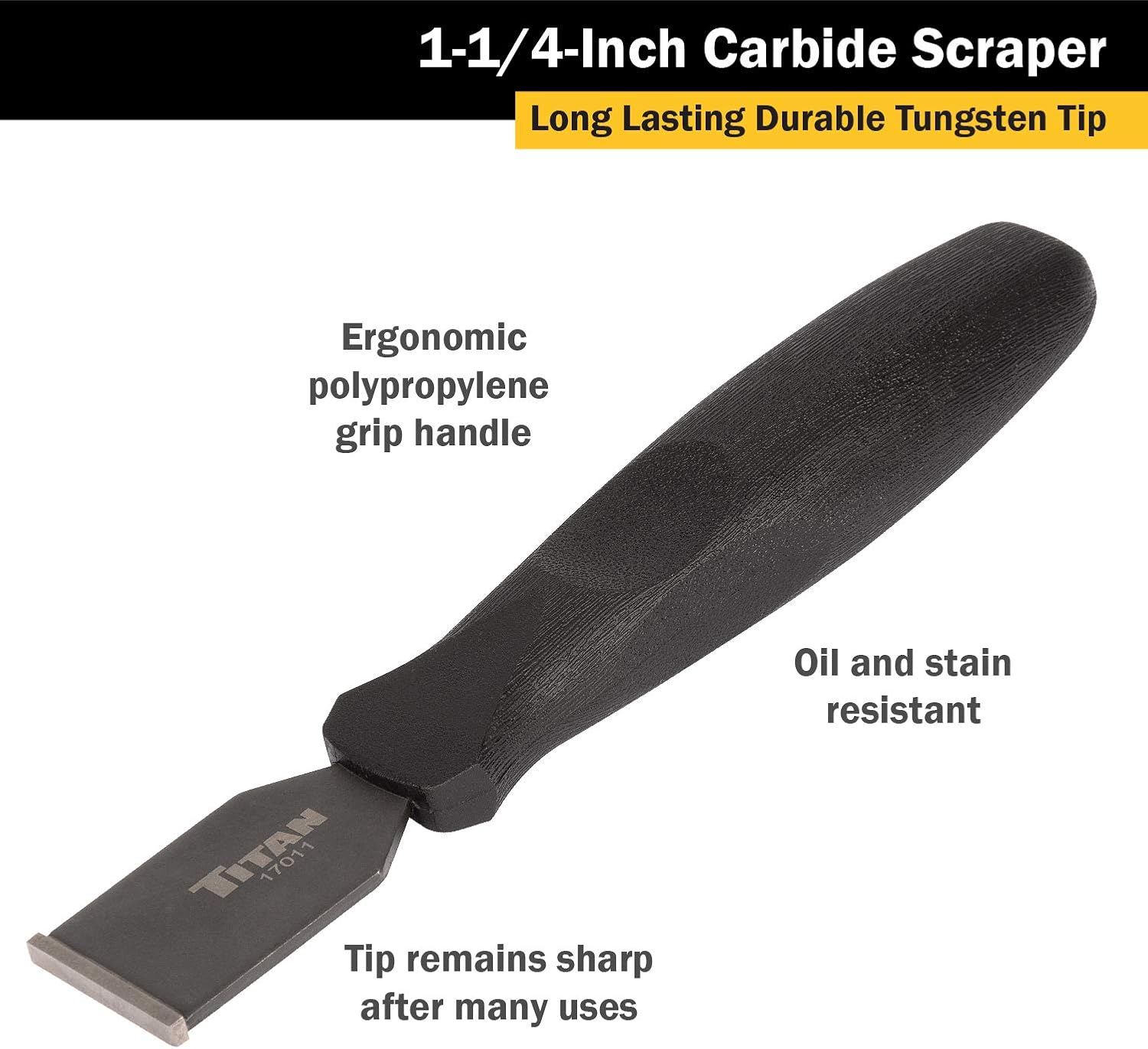 Titan 17011 1-1/4-Inch Carbide Scraper image number 2