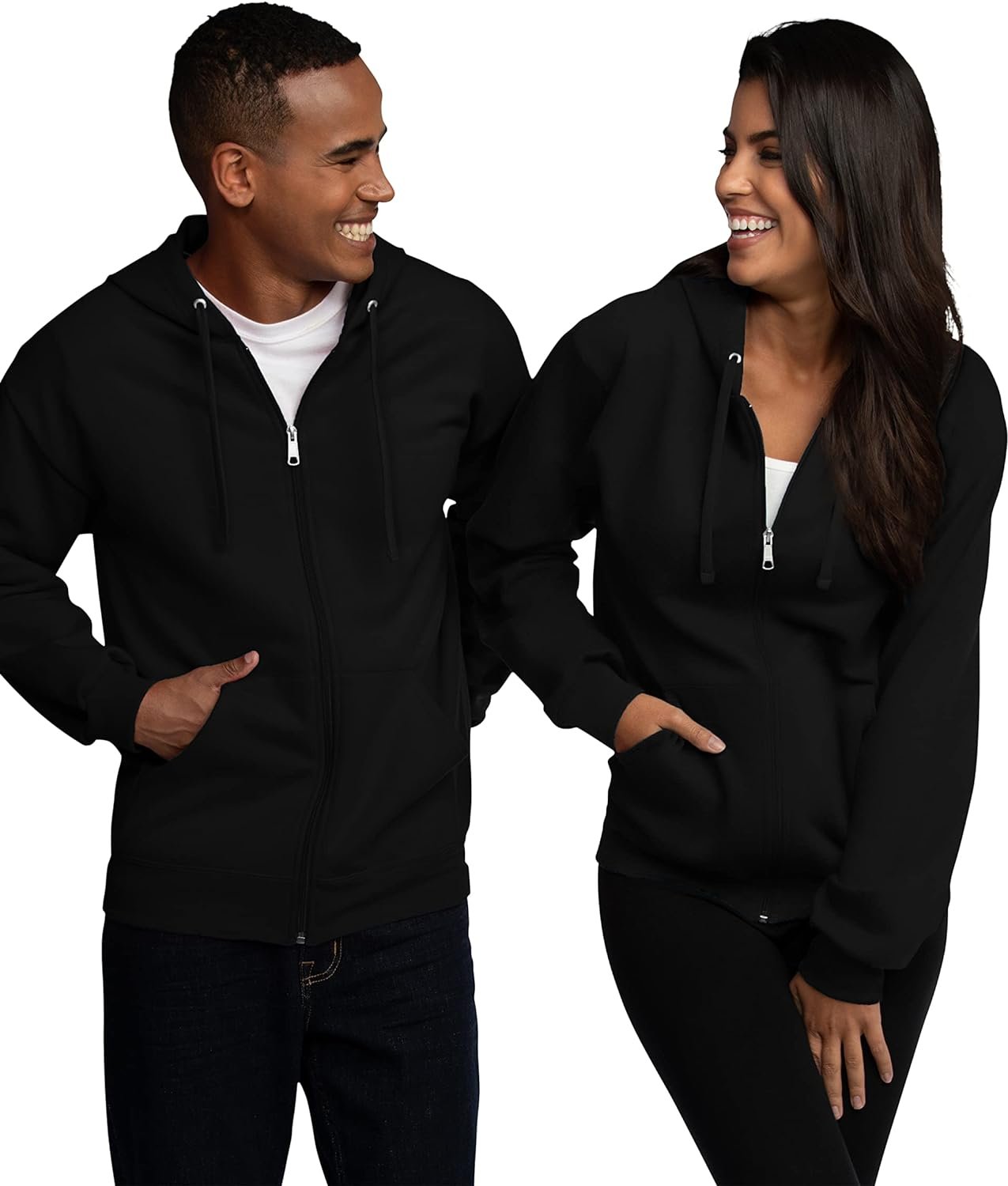Fruit of the Loom Eversoft Fleece Hoodies, Pullover & Full Zip, Moisture Wicking & Breathable, Sizes S-4X image number 4