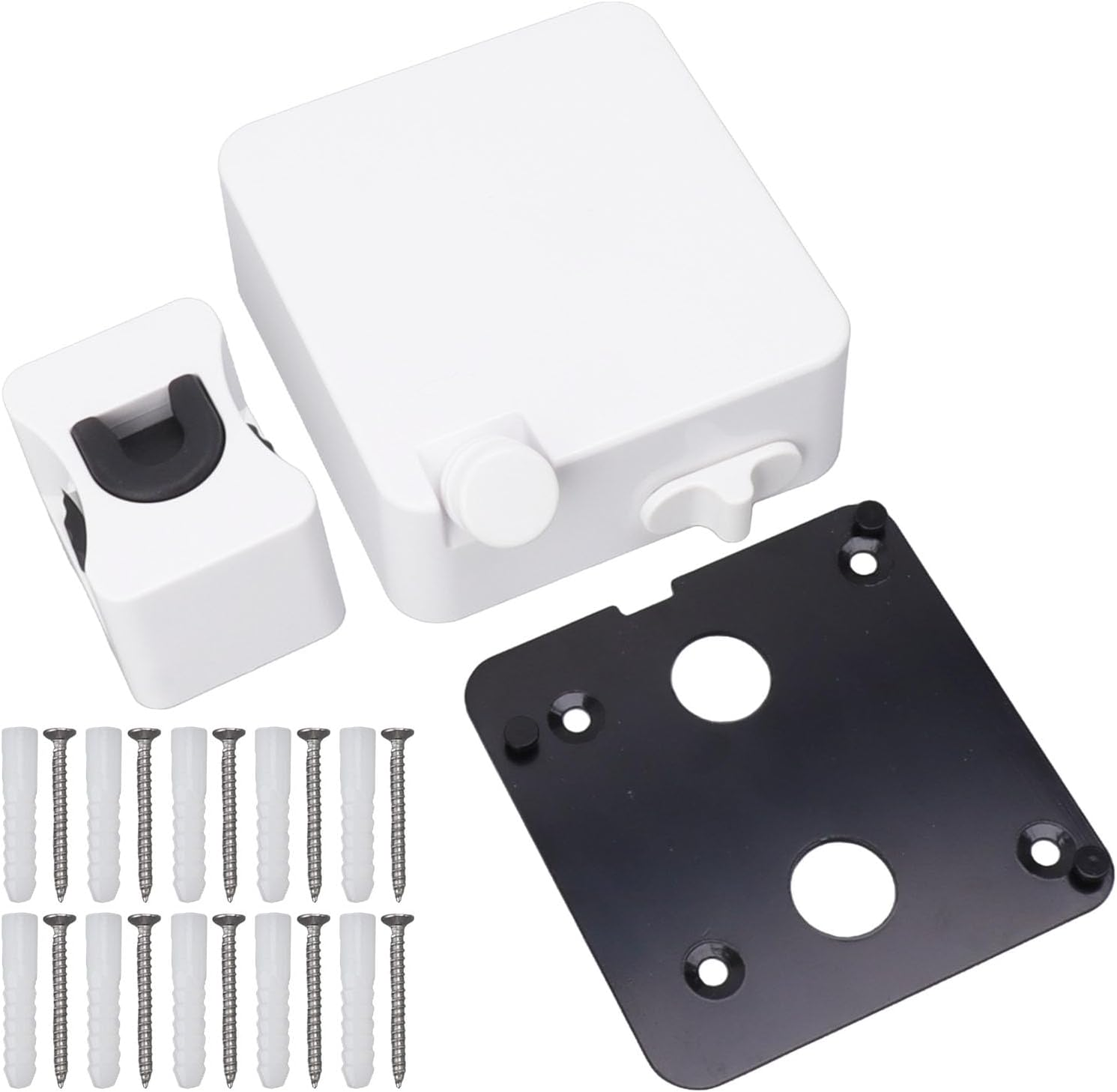 Clothes Line Retracting 6M/6.6Yd, Wall Mount Retractable Clothesline for Indoor Outdoor Backyard, Apartment Clothes Drying Rope String for Hanging Laundry, 25Kg Load Bearing image number 4