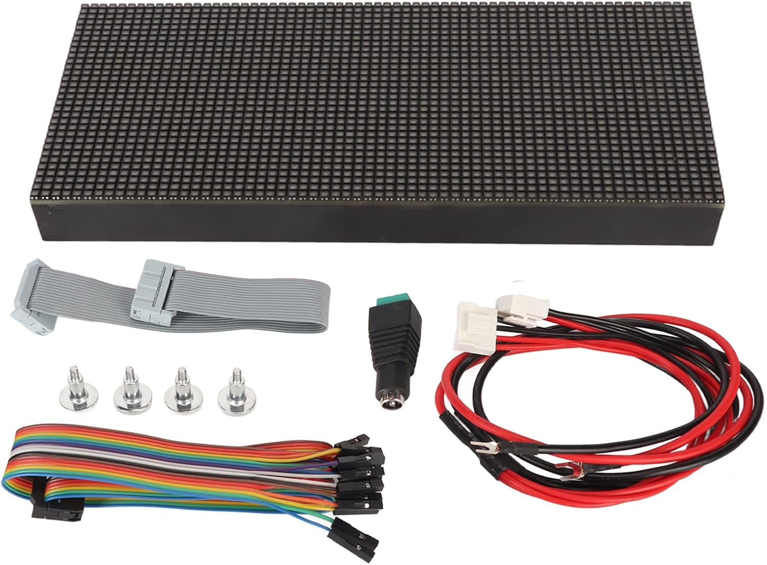 RGB LED Sign, 64 X 32 2.5Mm Pitch Programmable LED Display, Adjustable Brightness RGB Dot Panel for Pico ESP32, Full Color LED Sign for Store Hotel Bar image number 2