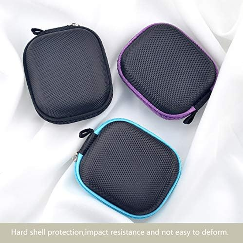 3Pcs Portable Essential Oil Carrying Case Mini Travel Size Essential Oils Storage Bag Organiser Hard Shell Case Holds 6 Bottles(Can Hold 1ML 2ML 3ML 5ML Roller Bottle)-Great for Travel image number 4