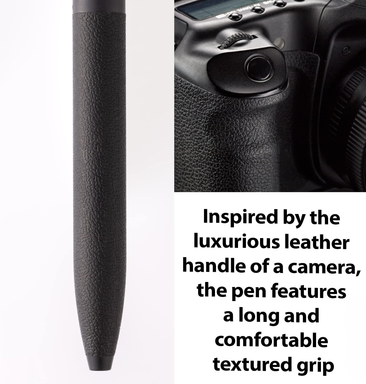 Pentel Calme Retractable Ballpoint Pen 0.7Mm Medium Nib Beige Barrel Black Ink, Box of 10 Pens (BXA107H-A) image number 4