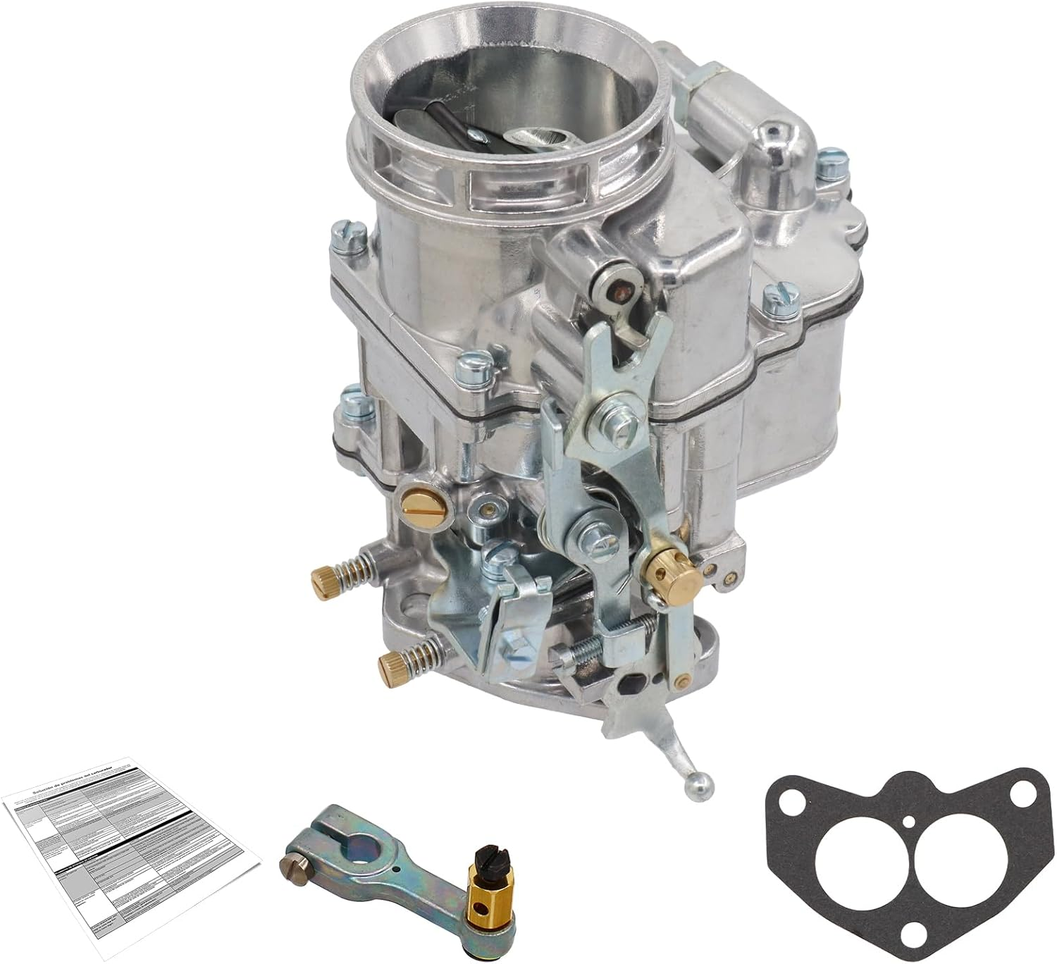 NENKUTEN Carburetor for Holley 94 Model Carburetor for 1939-1953 Ford Mercury with Flathead V8 239-272 Cid Engines with Gasket image number 5