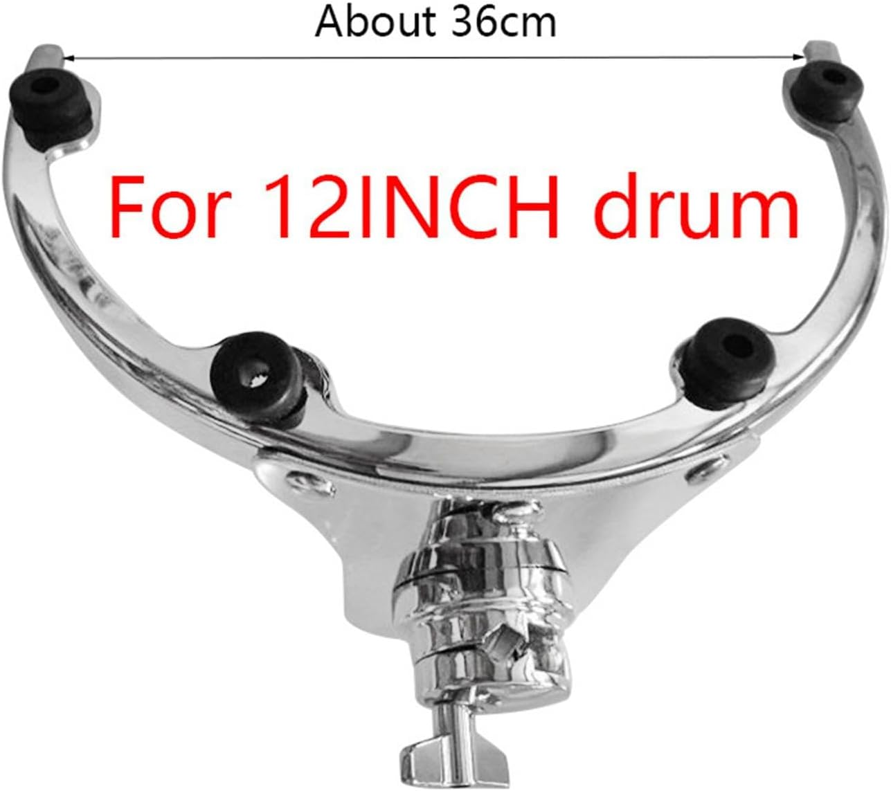 Hellery Sturdy Mounting Bracket for Tom Drums, 12Inch image number 3