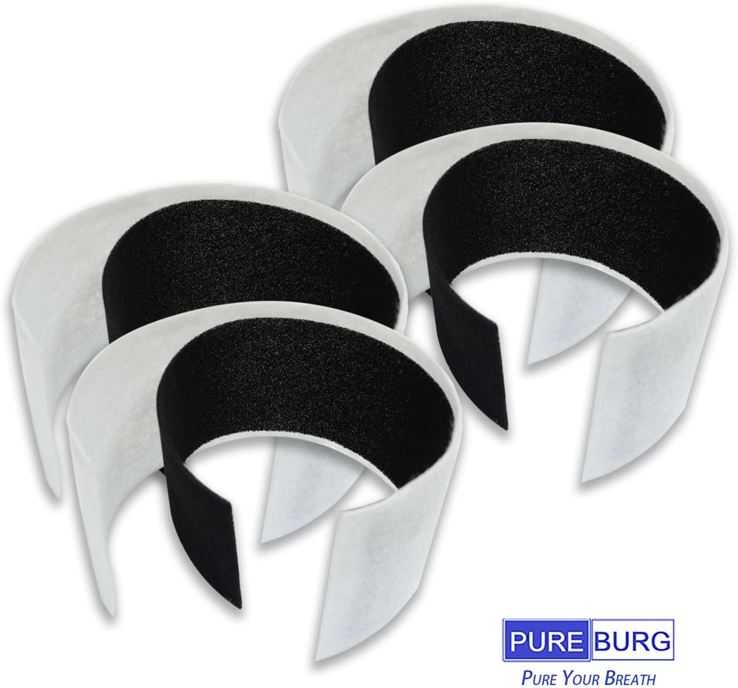 PUREBURG Replacement True HEPA Filter Set Compatible with Trusens Z-2000 Z2000 Z-2500 Air Purifier,2-Pack H13 3-Stage Filtration Activated Carbon Medium Room image number 3