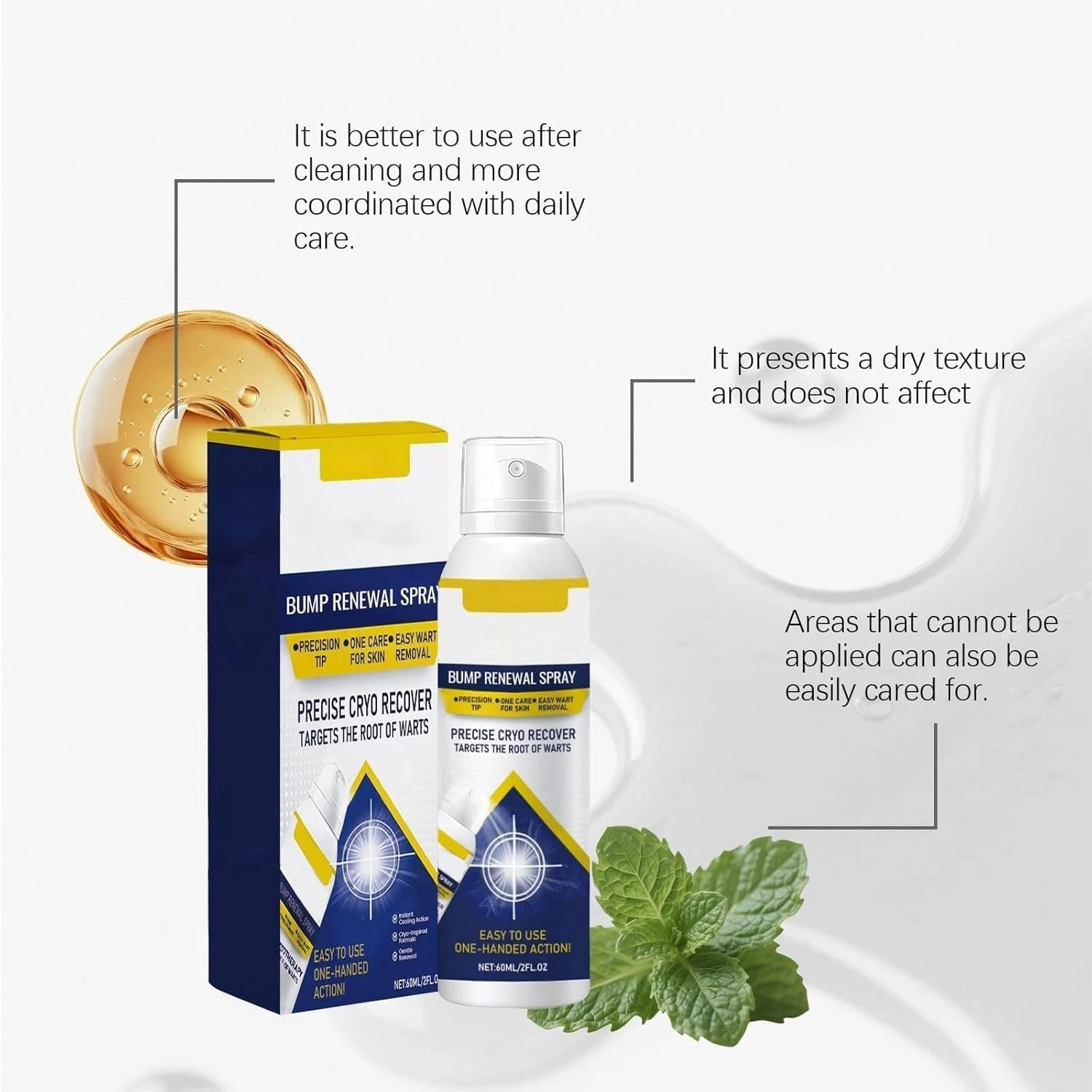 Chill Erase Bump Renewal Spray, Reduces Skin Imperfections, Non-Sticky & Fast Absorbing, Soothing & Cooling Formula, Suitable for All Skin Types(1) image number 4