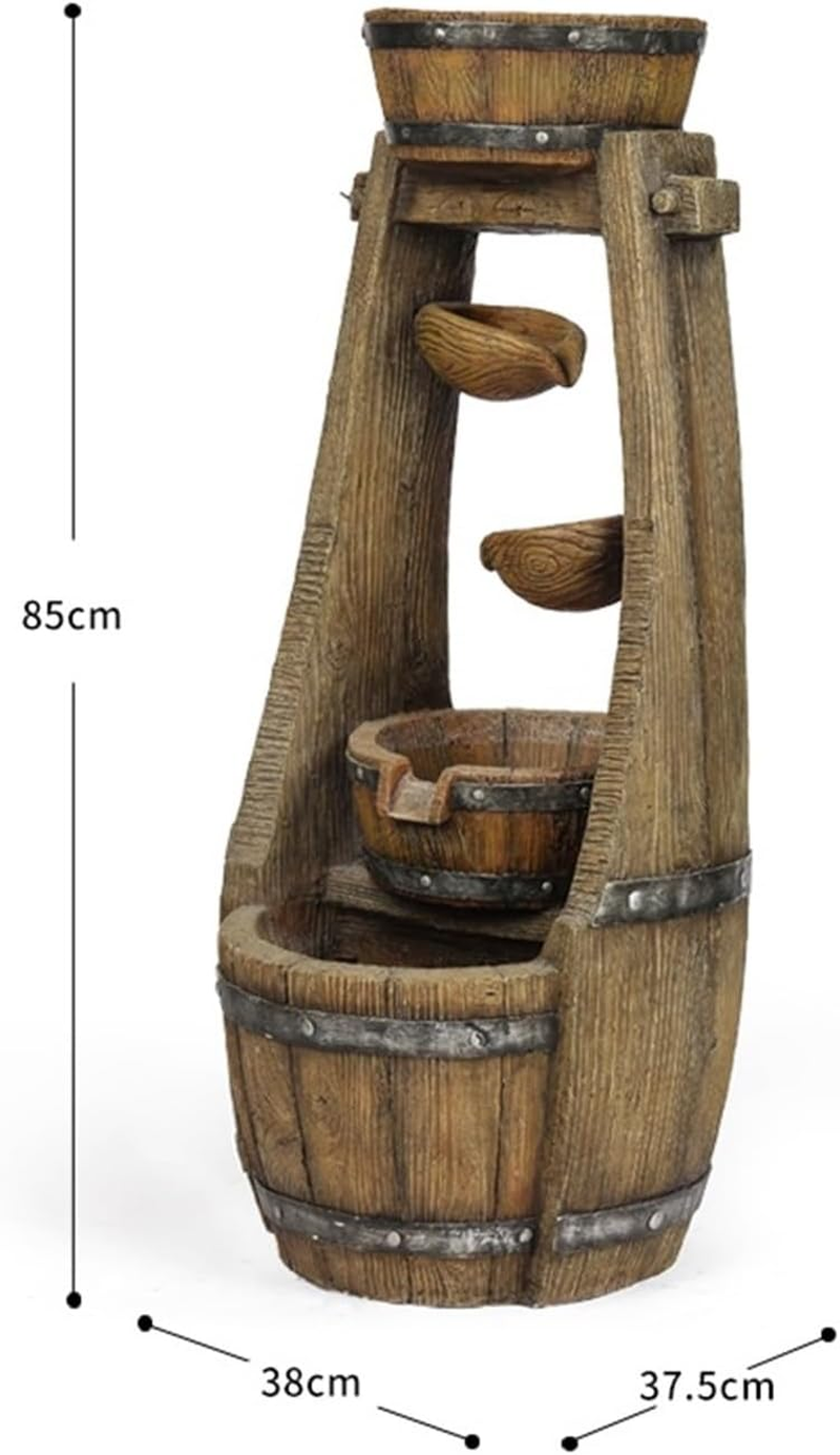 Outdoor Fountain Creative Floor Water Decoration,Outdoor Garden Fountain,Circulating Landscape Balcony Home image number 5