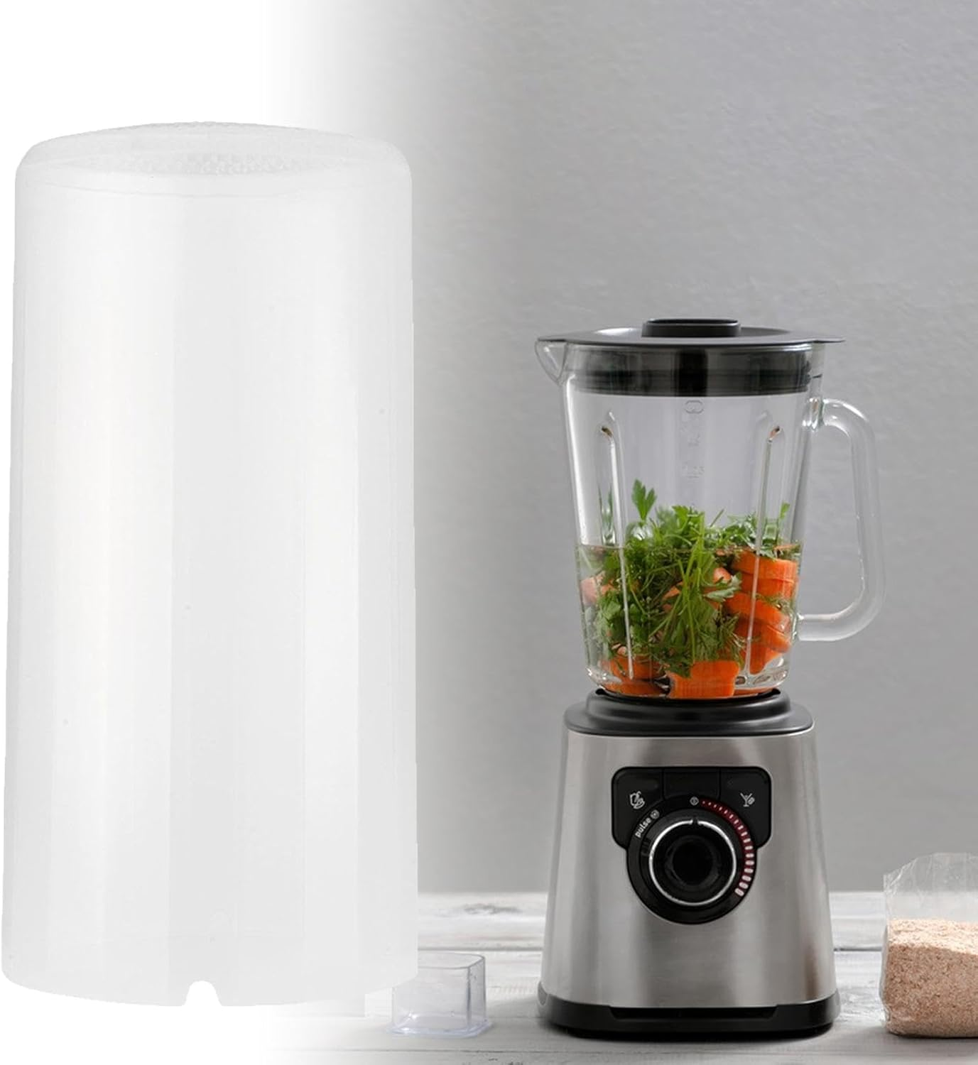 Pitycbo Blender Sound Cover Noise Control Shield for Kitchen Appliance Nut Milk Maker, Cover Only