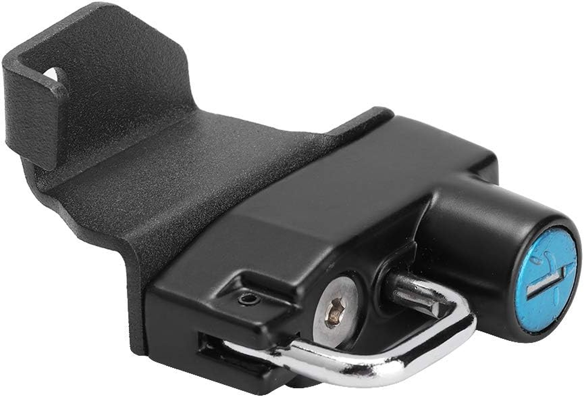 Motorcycle Accessory, Compact Mini Size Helmet Lock Hanger Motorcycle Helmet Lock, Mount Hook Comes with 2 Keys for Vulcan S 2015-2019 image number 3