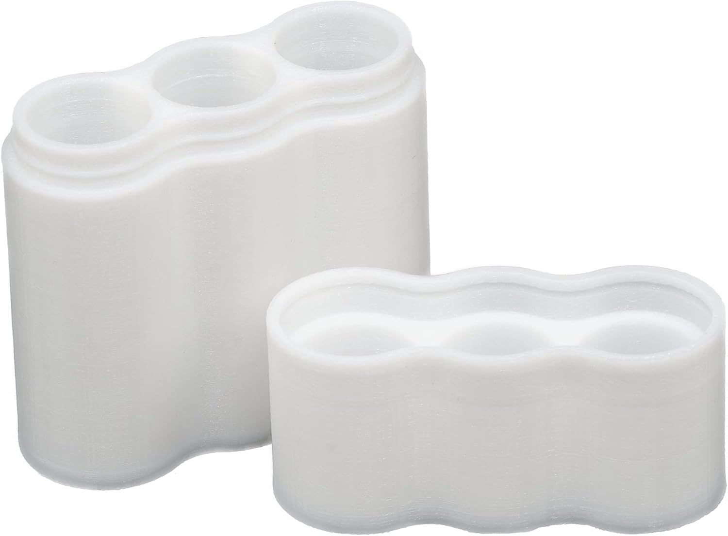 Protect Your Power - Slimline AAA Battery Case, Soft Durable Material - Pack of 2 (Holds 3 Batteries) image number 4