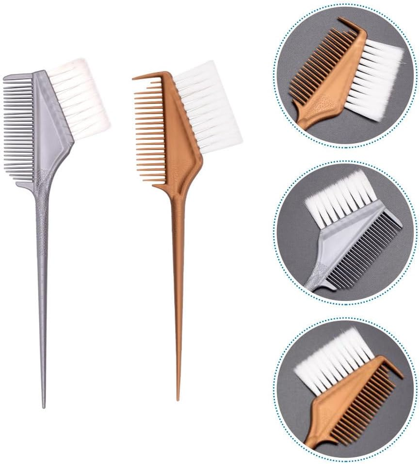 Baluue Comb Brush Hair Dye Hair Coloring Brush Set Tint Brush for Hair Dye Dye Brush for Salon Use image number 2