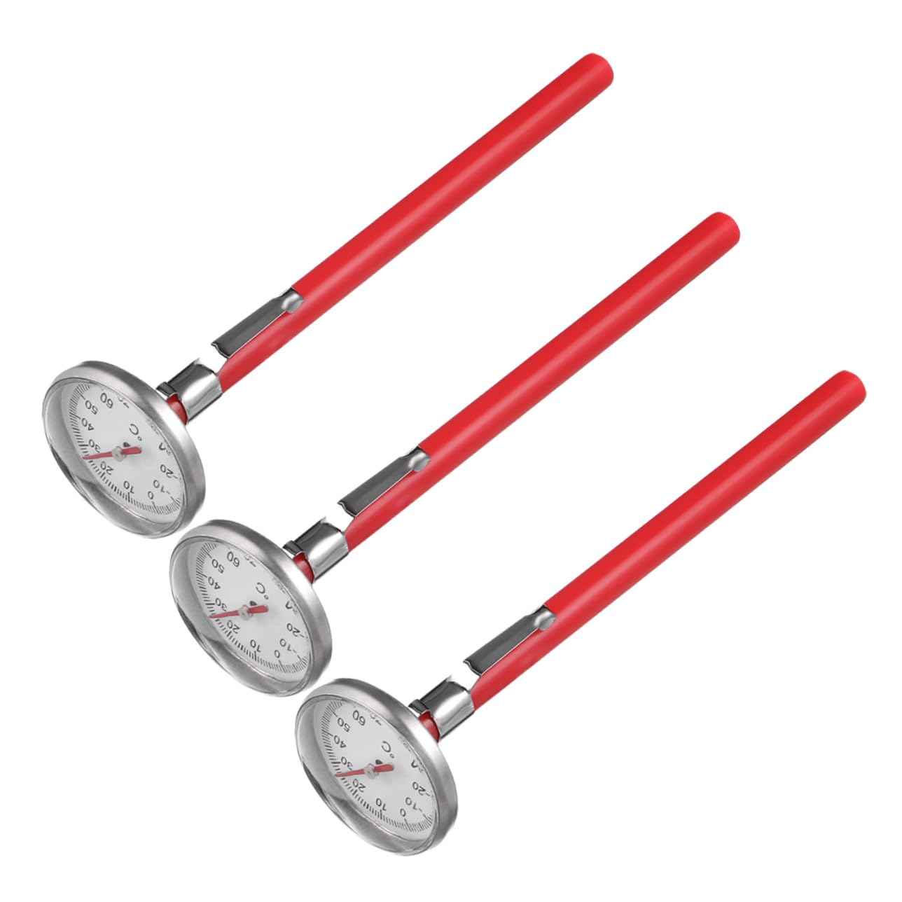 Alasum 3Pcs Car Air Conditioner Mechanical Thermometer Portable Automotive Interior Temperature Gauge with Clear Scale Accurate and Consistent Readings Easy Installation for Vehicle Use image number 3