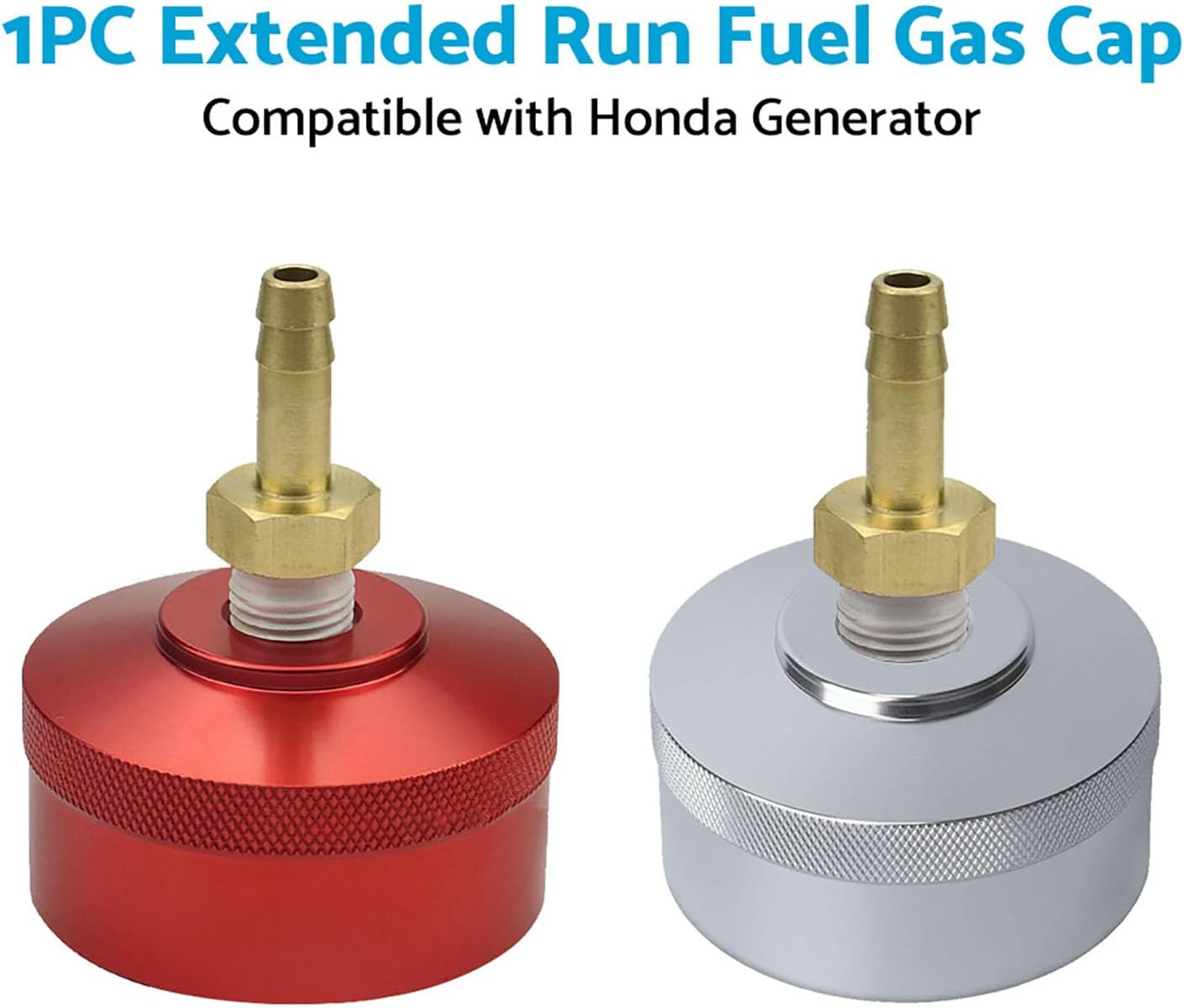 MAX COOL Extended Run Fuel Gas Cap Suitable for Honda Generator Eu2000I 1/4"NPT Line image number 1
