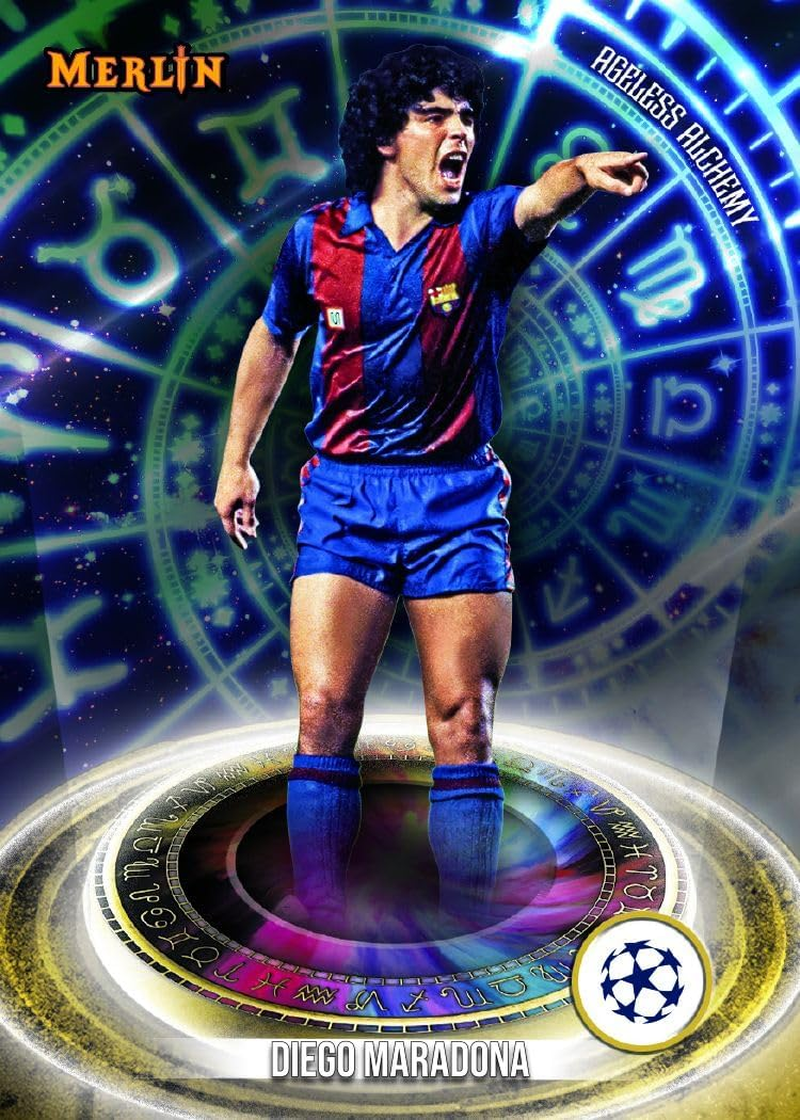 Topps 2023/24 UCC Merlin - Value Box: 28 Count Fantasy Soccer Trading Card image number 5