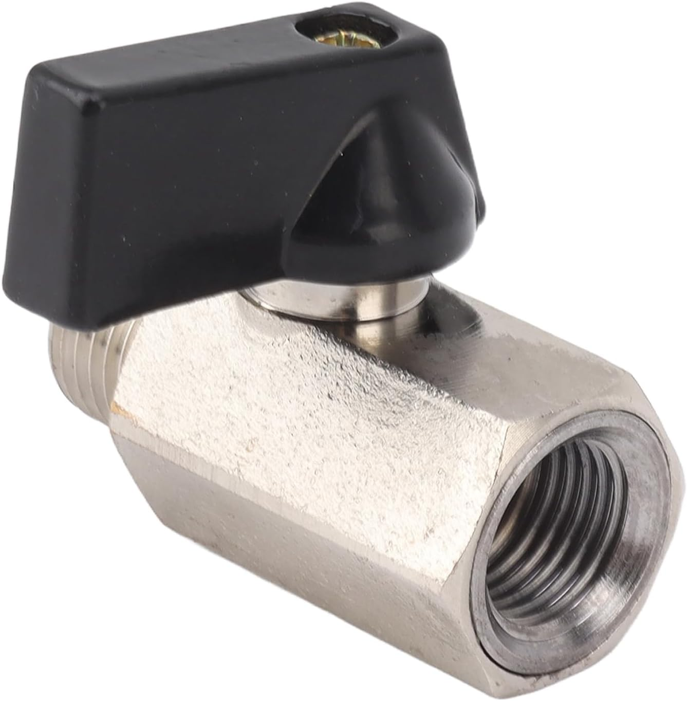 Brass Thicken Gas Ball Valve High Pressure Male Female Thread Tap Water Household Safety (1/4) image number 1