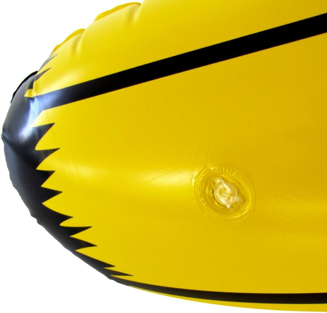 Treasure Gurus Giant Inflatable 6 Ft Banana Adult Water Noodle Float XL Pool Party Blow up Floats Swimming Toys image number 2