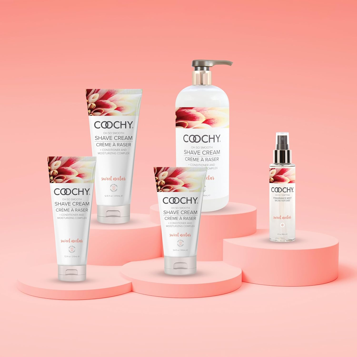 Coochy Fragrance Mist Sweet Nectar 4 Fluid Ounces - Peachy Keen image number 4