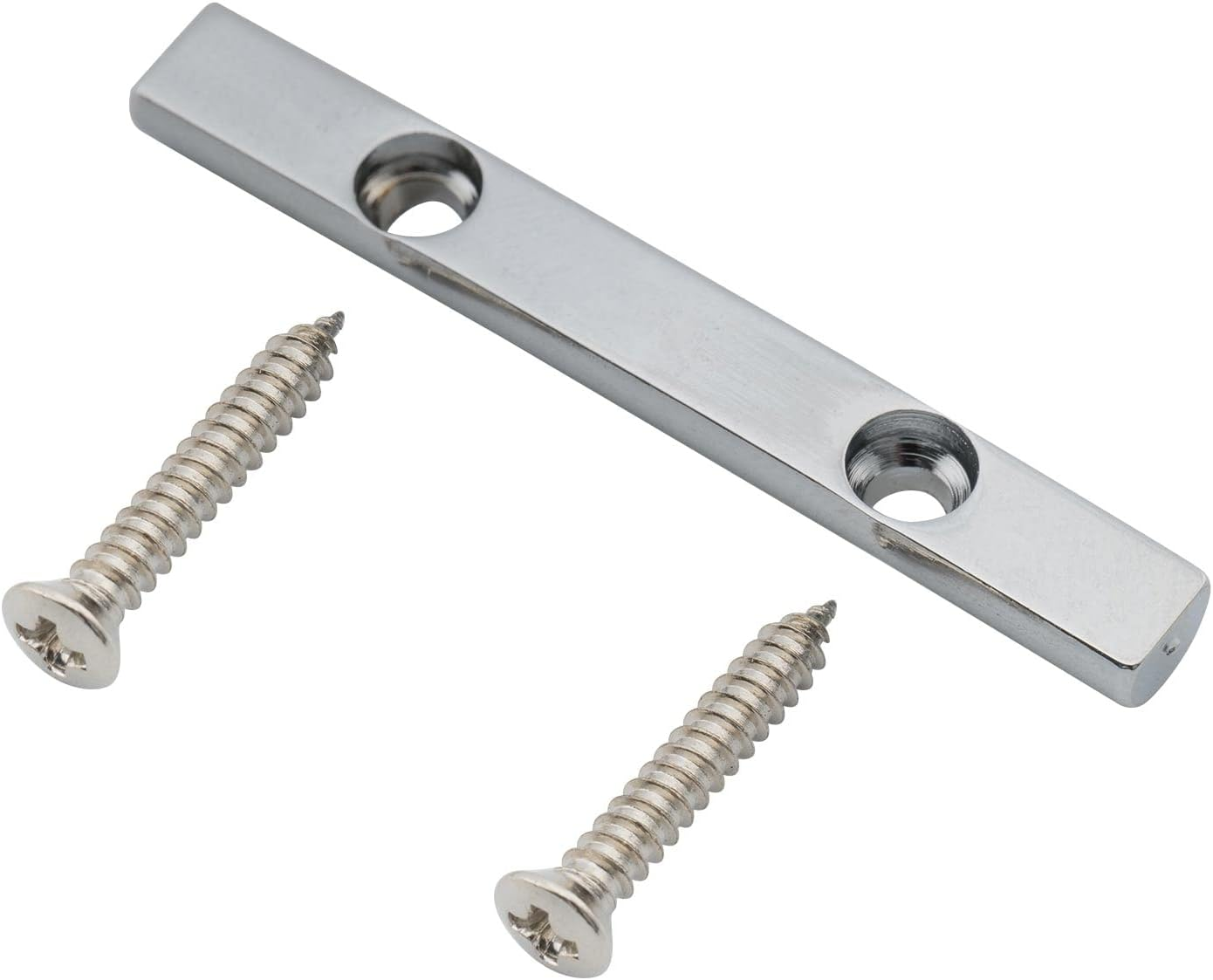 Musiclily Pro 43Mm Brass Bass String Retainer Bar for 4-String Electric Bass, Gold