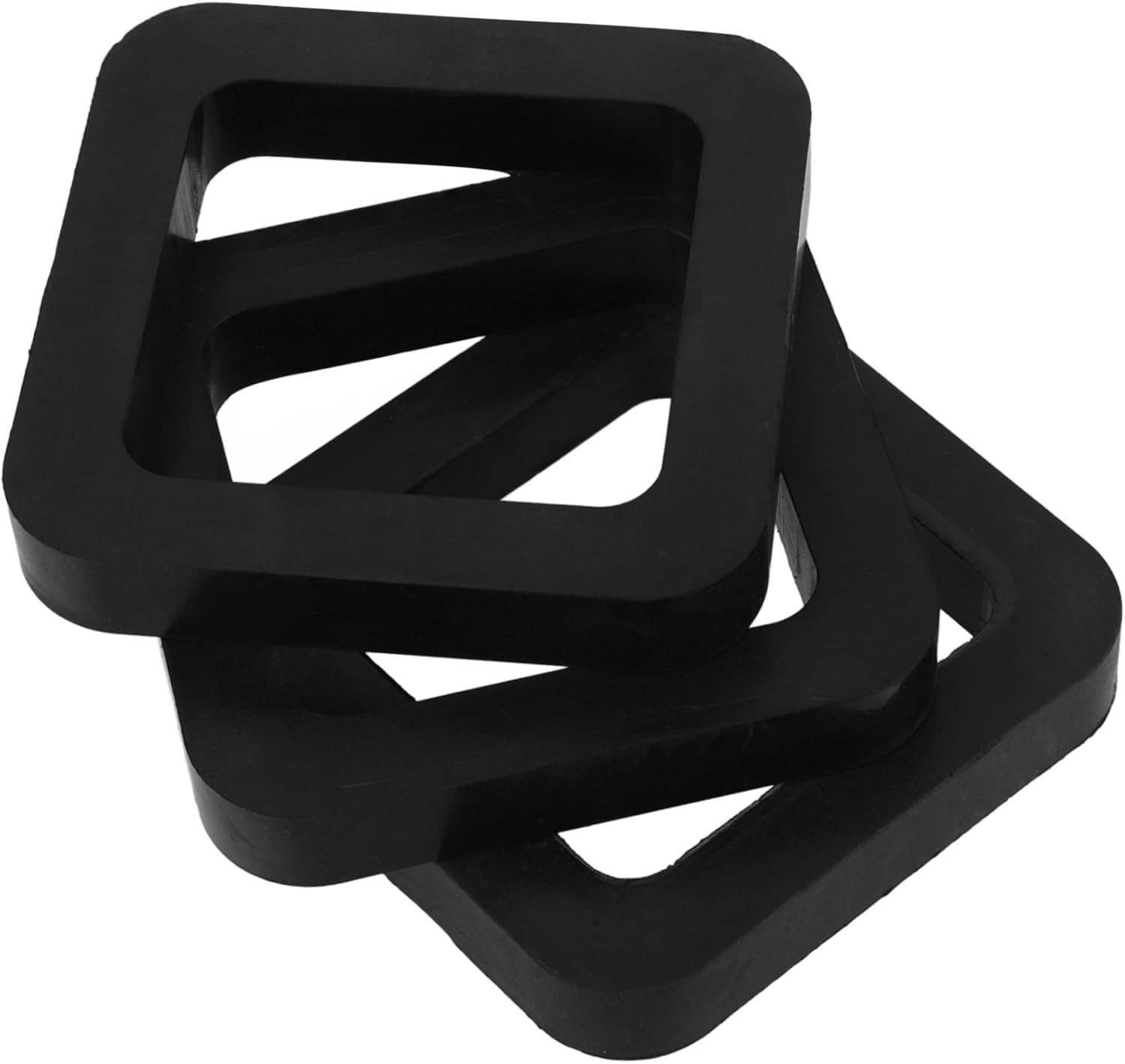 ULTECHNOVO 3Pcs Hitch Rattle Stopper Trailer Cushion Pad 2 Inch Noise Absorbing Rubber Buffer for Reducing Trailer Rattle Compatible Towing Hitches image number 4