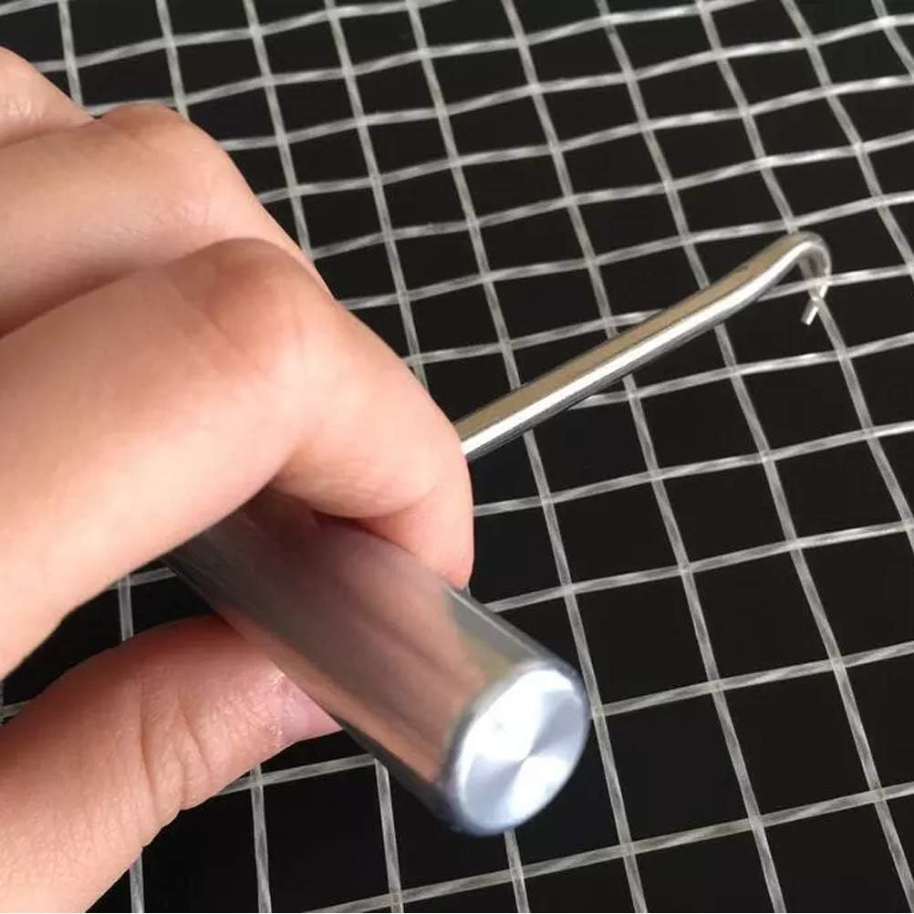 Mike Racquet String Pull Hook for Tennis Badminton String, Silver Colour image number 4